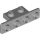 Lego ANGLE PLATE 1X2/1X4, Light grey