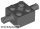 Lego Brick Modified 2 x 2 with Pins and Axle Hole, Dark grey