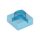 Lego Plate 1 X 1, Transparent blue
