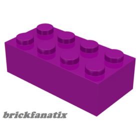 Lego Brick 2 X 4, Magenta