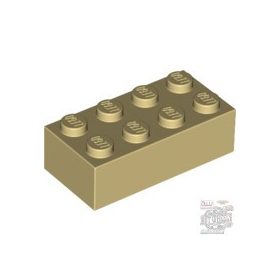 Lego Brick 2 X 4, Tan