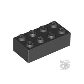 Lego Brick 2X4, Black