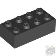 Lego Brick 2X4, Black