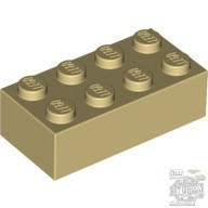Lego Brick 2X4, Tan