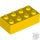 Lego Brick 2X4, Bright yellow