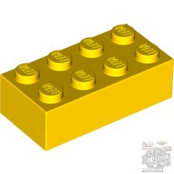 Lego Brick 2X4, Bright yellow