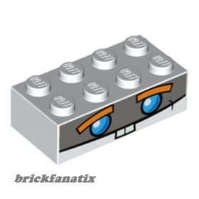 Lego Brick 2 x 4 with Boost Face Pattern (17101)