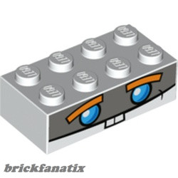 Lego Brick 2 x 4 with Boost Face Pattern (17101)