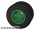Lego Wheel 8mm D. x 9mm for Slicks, Hole Notched for Wheels Holder Pin with Black Tire Smooth Small Wide Slick (30027b / 30028), Green