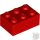 Lego Brick 2 X 3, Red