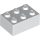 Lego Brick 2 x 3, White