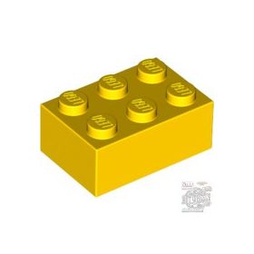 Lego Brick 2 X 3, Yellow