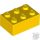 Lego Brick 2X3, Bright yellow