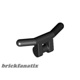 Lego Minifigure, Utensil Handlebars, Black