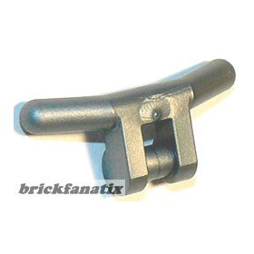 Lego Minifigure, Utensil Handlebars, Flat Silver