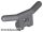 Lego Minifigure, Utensil Handlebars, Dark gray