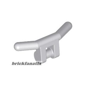 Lego Minifigure, Utensil Handlebars, Light grey