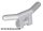 Lego Minifigure, Utensil Handlebars, Light grey
