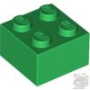 Lego Brick 2 X 2, Green