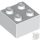 Lego Brick 2 X 2, White