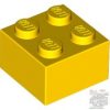 Lego Brick 2 X 2, Yellow