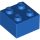 Lego Brick 2X2, Bright blue