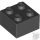 Lego Brick 2X2, Black