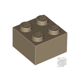 Lego Brick 2X2, Dark tan