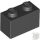 Lego Brick 1 X 2, Black