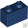Lego Brick 1 X 2, Dark blue