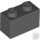 Lego Brick 1 x 2, Dark bluish gray