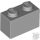 Lego Brick 1 x 2, Light bluish gray