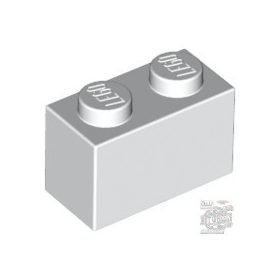 Lego Brick 1 x 2, White