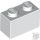 Lego Brick 1 x 2, White