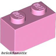 Lego Brick 1X2, Dark rose