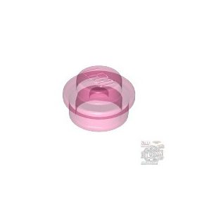Lego Round Plate 1X1, Transparent medium reddish violet
