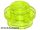 Lego Round Plate 1X1, Transparent neon green