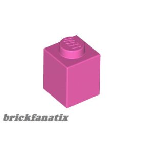 Lego Brick 1 X 1, Dark pink