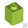 Lego Brick 1 X 1, Lime