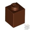 Lego BRICK 1 X 1, Reddish brown