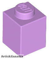 Lego BRICK 1X1, Medium levander