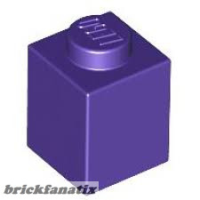 Lego BRICK 1X1, Purple