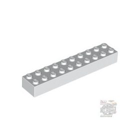 Lego Brick 2 X 10, White