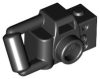 Lego Minifigure, Utensil Camera Handheld Style with Extended Bar Handle, Black