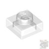Lego Plate 1 X 1, Transparent clear