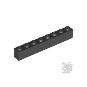 Lego Brick 1X8, Black