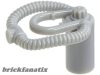 Lego Minifigure Breathing Apparatus, Scuba Regulator and Air Tank with Bar Holder, Light bluish gray