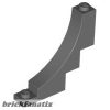 Lego Arch 1 x 5 x 4 Inverted, Dark bluish gray
