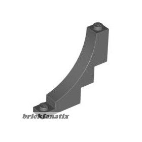 Lego Arch 1 x 5 x 4 Inverted, Dark bluish gray