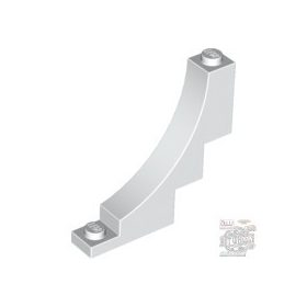 Lego Arch 1 x 5 x 4 Inverted, White